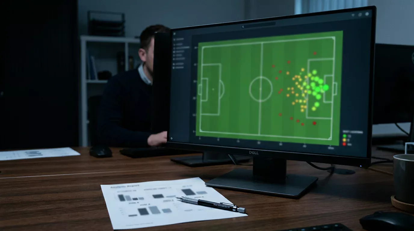 Análisis de xG y goles esperados en la Premier League con mapa de tiros y estadísticas por equipo